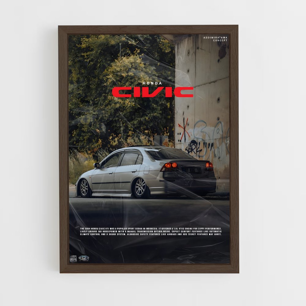 Poster Super Cub 1966 – affiche Honda (vue 5)