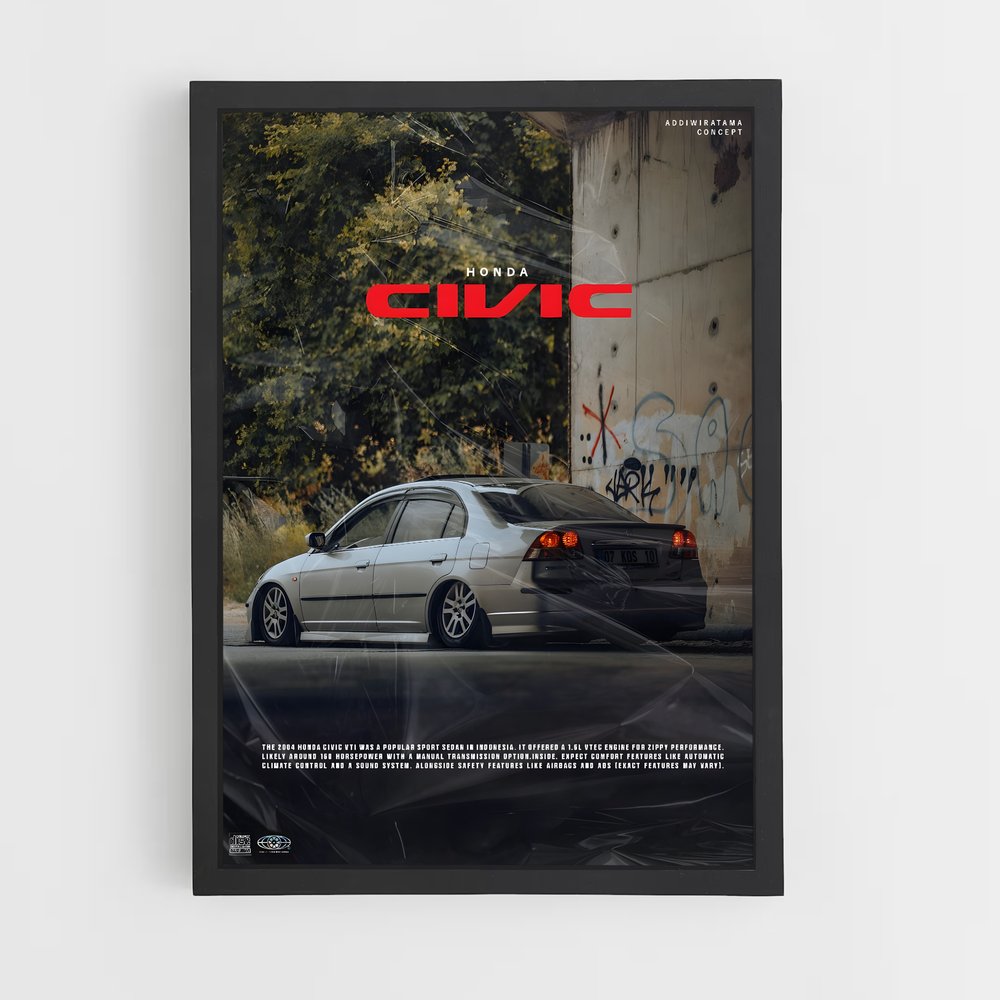 Poster Super Cub 1966 – affiche Honda (vue 2)