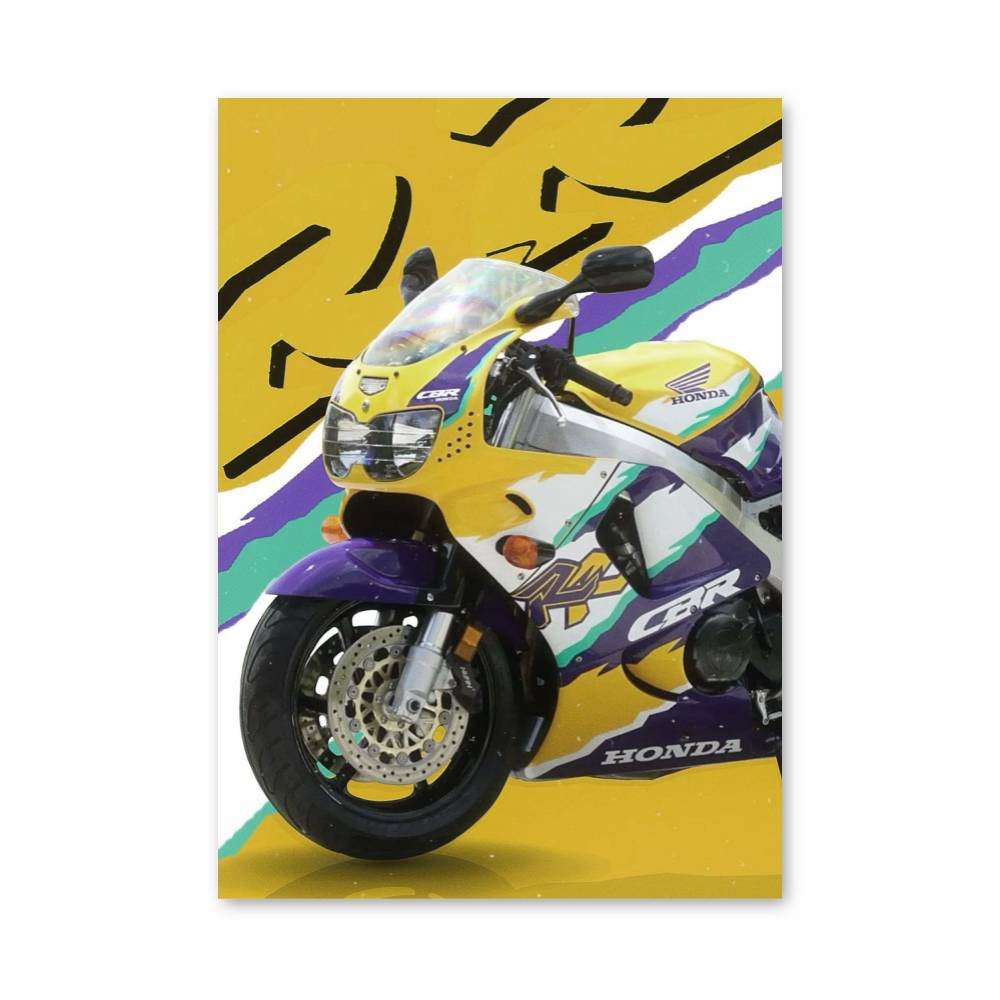 Poster Honda CBR Vitesse – affiche Honda Moto