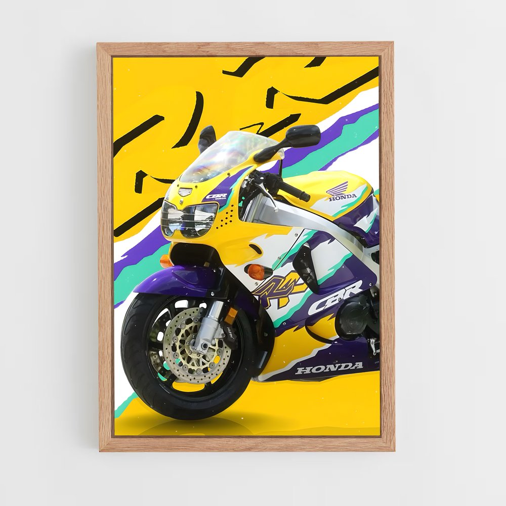 Poster Honda CBR Vitesse – affiche Honda Moto (vue 4)