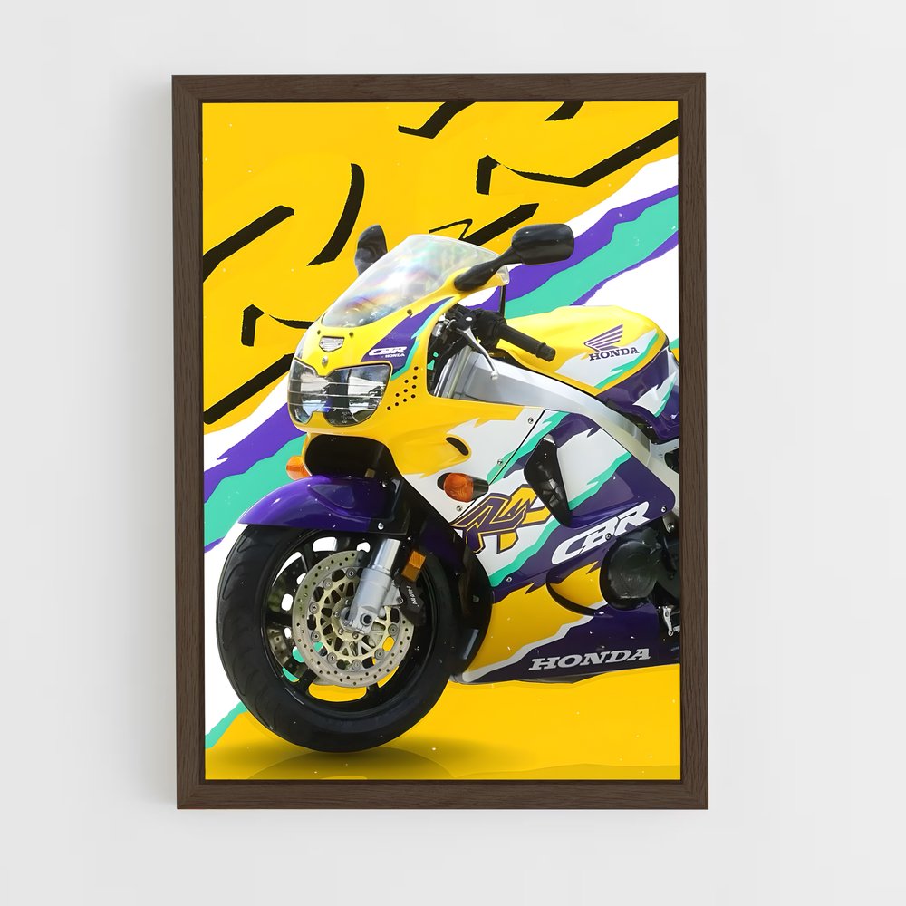 Poster Honda CBR Vitesse – affiche Honda Moto (vue 5)