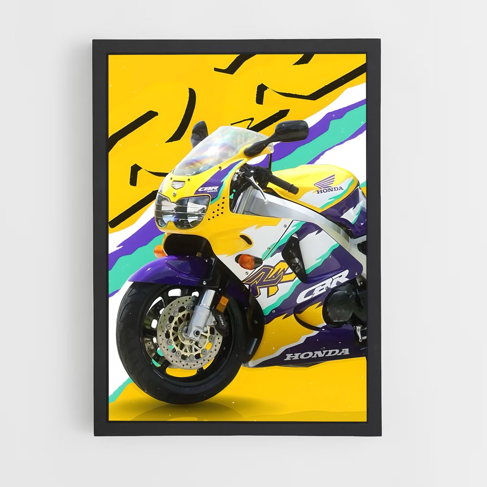 Poster Honda CBR Vitesse – affiche Honda Moto (vue 2)