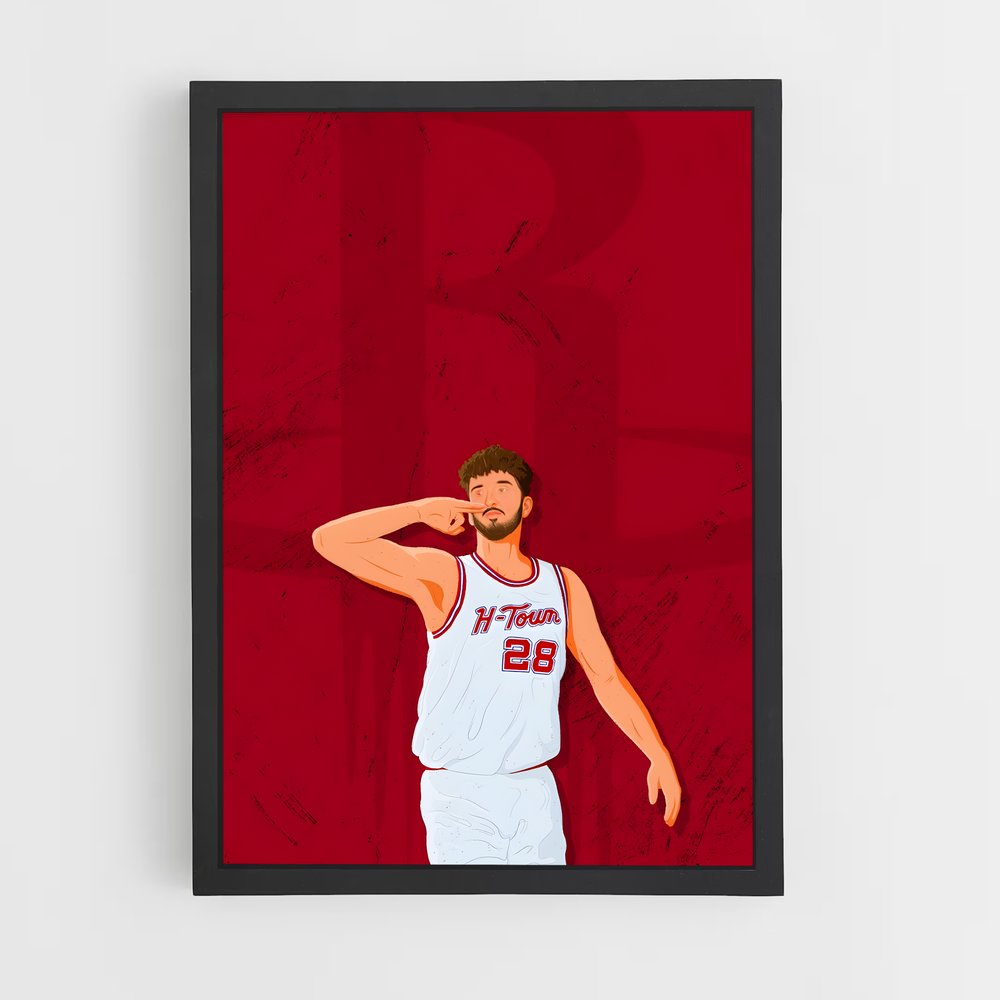 Poster Basketball H-Town (vue 2)