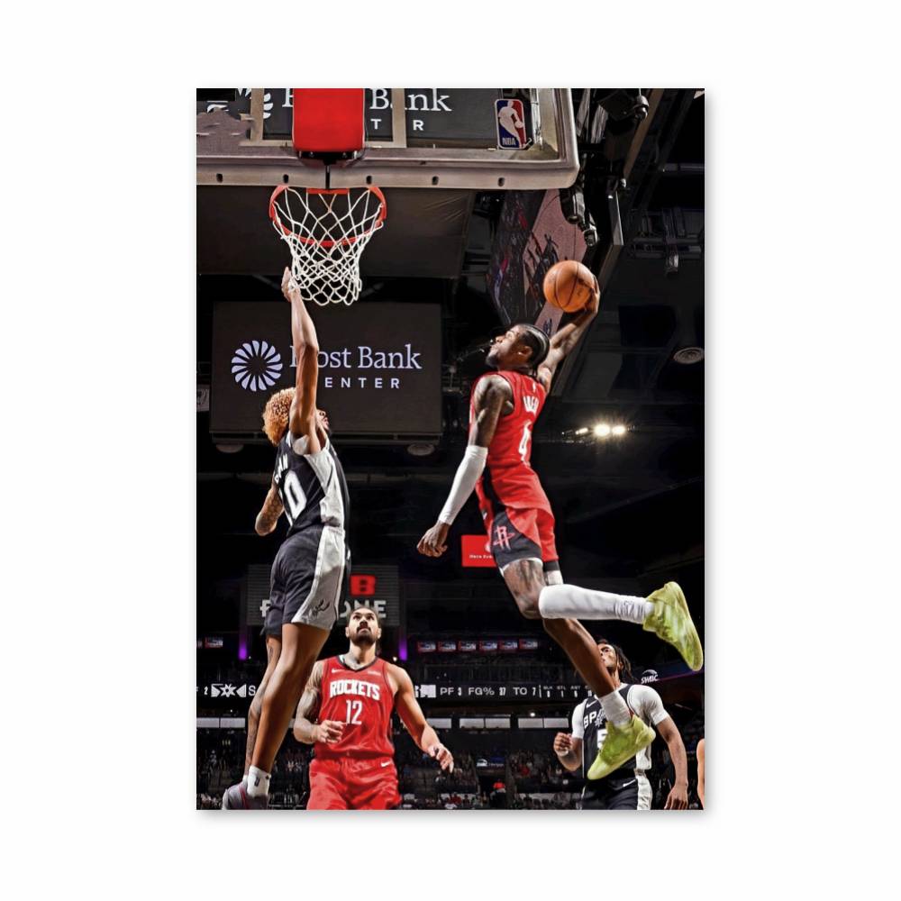 Poster Slam Dunk Rocket – affiche Basketball