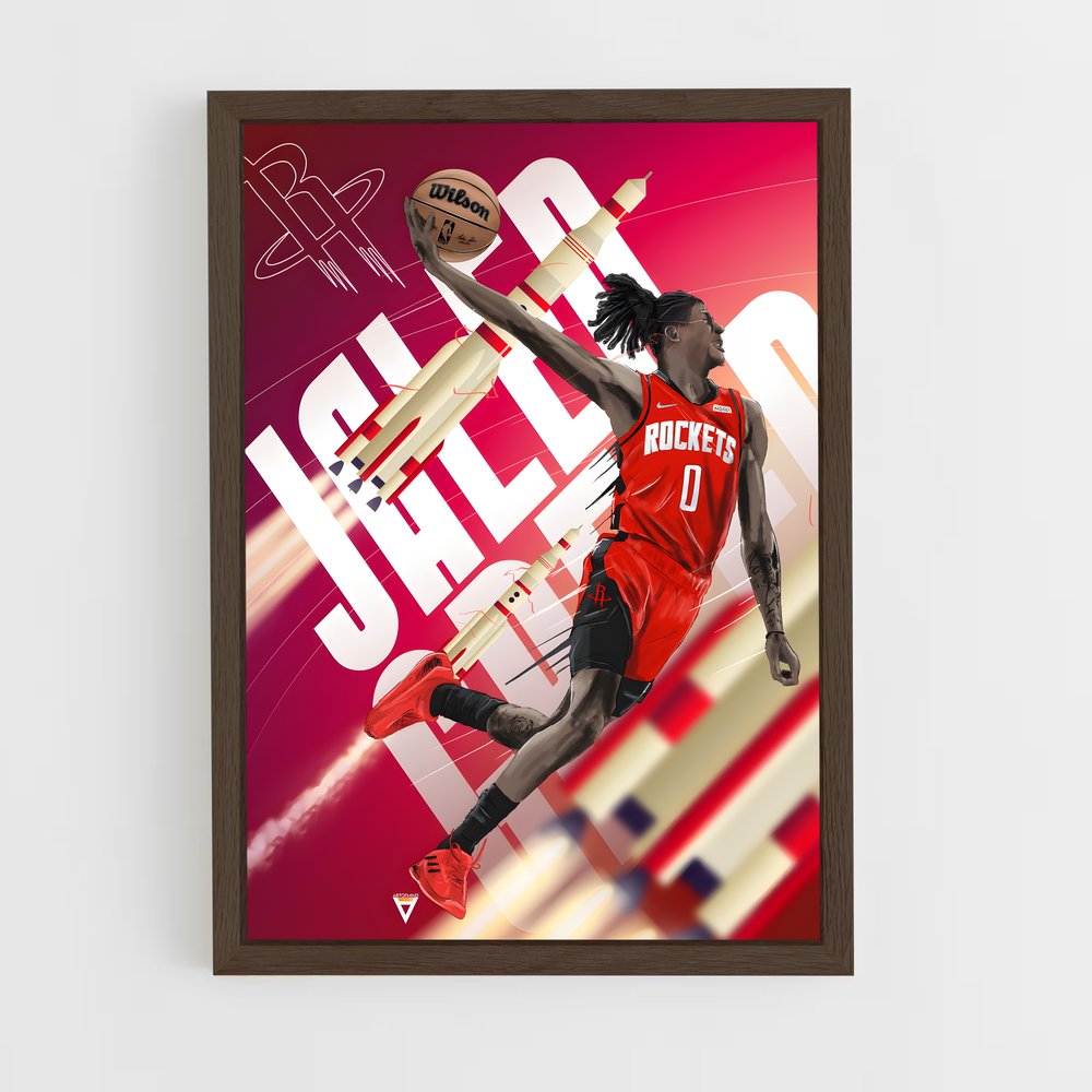 Poster Rocket Dunk – affiche Basketball (vue 5)