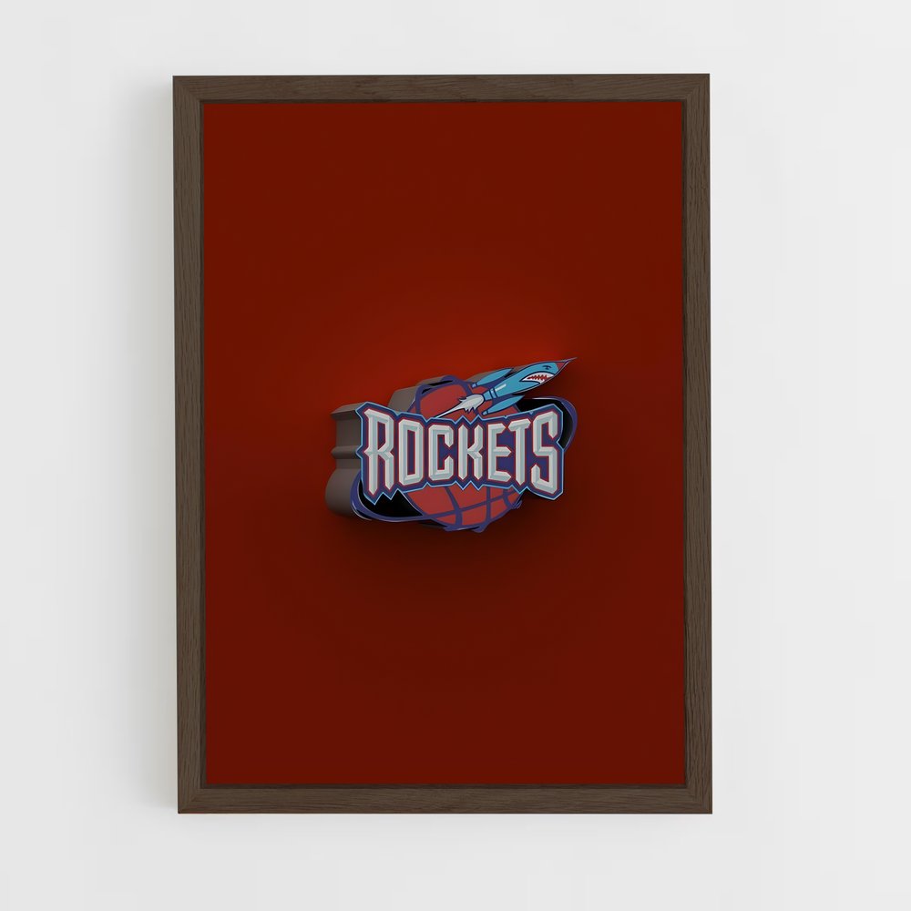 Poster Rockets Dynastie – affiche Basketball (vue 5)