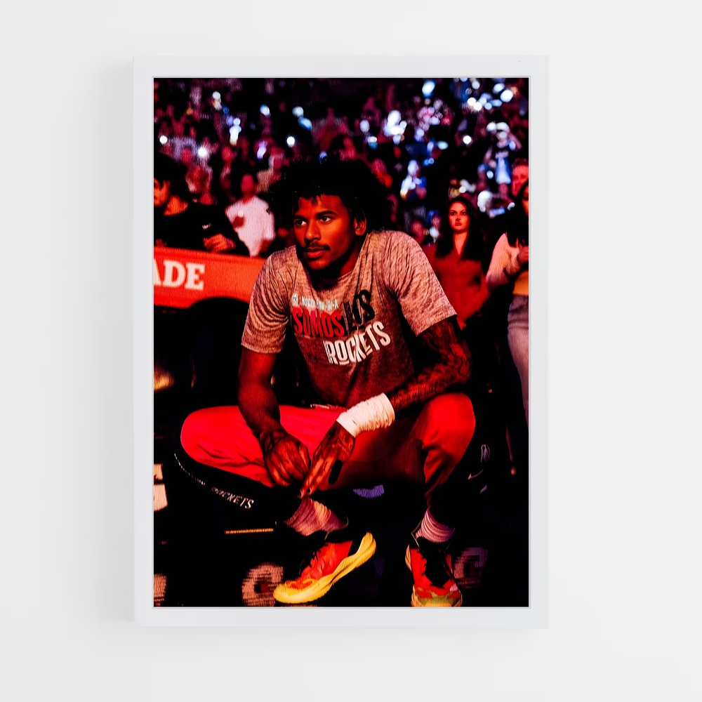 Poster Rocket's Intensity – affiche Basketball (vue 3)