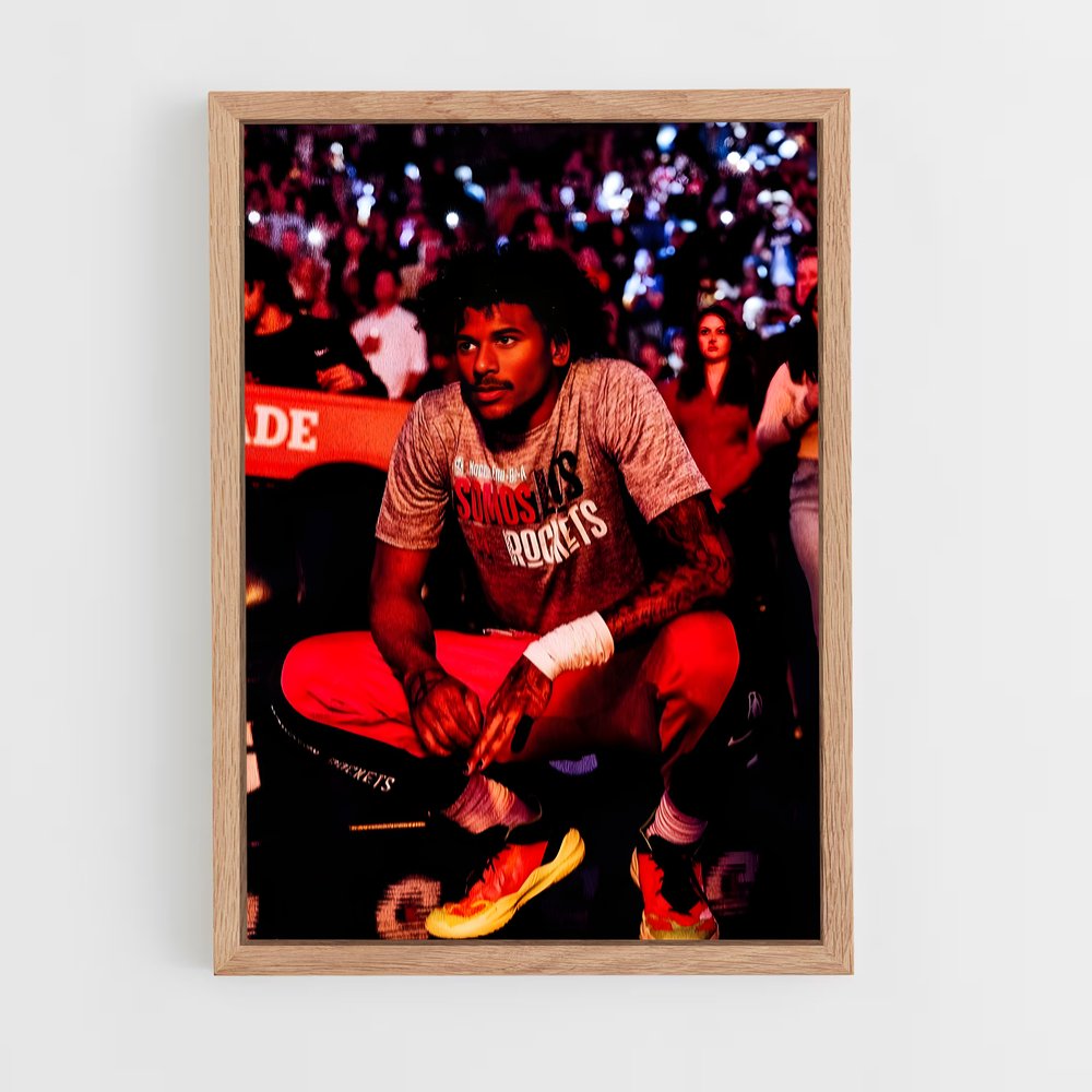 Poster Rocket's Intensity – affiche Basketball (vue 4)