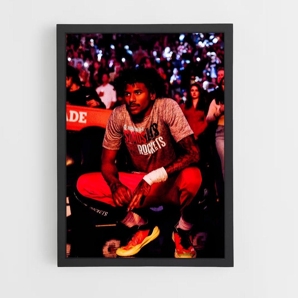 Poster Rocket's Intensity – affiche Basketball (vue 2)