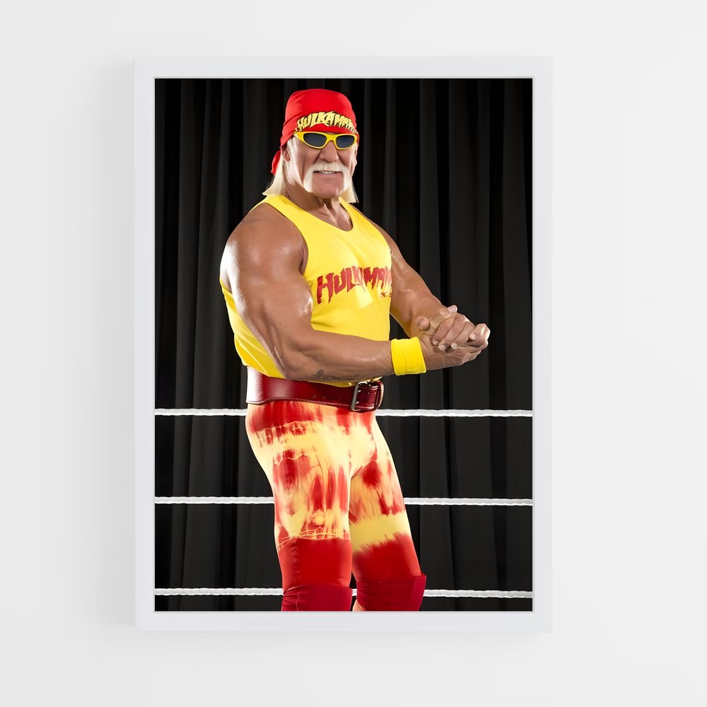 Poster Hulk Hogan Biceps (vue 3)