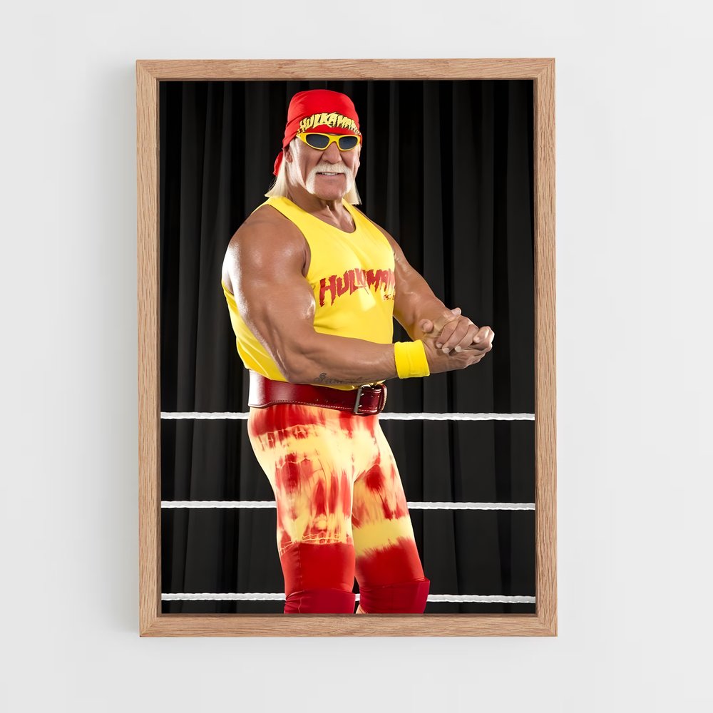 Poster Hulk Hogan Biceps (vue 4)
