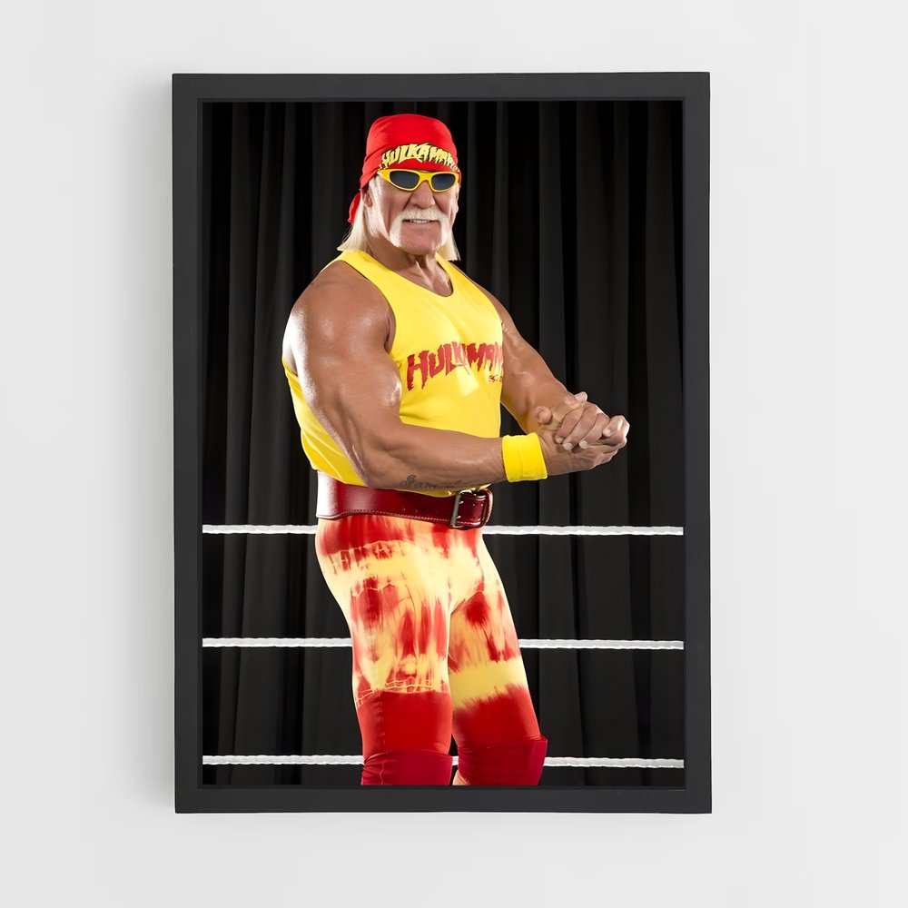 Poster Hulk Hogan Biceps (vue 2)