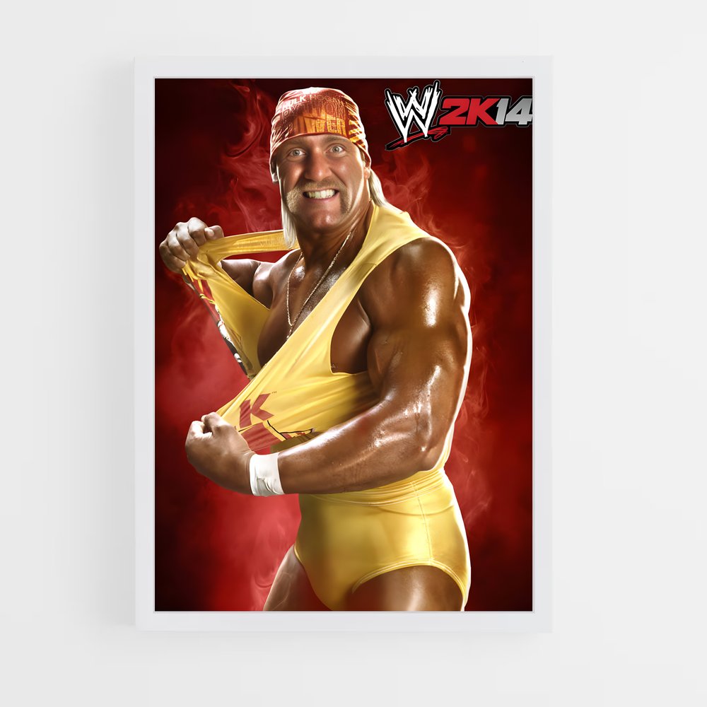 Affiche Hulk Hogan (vue 3)