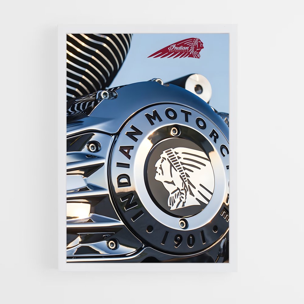 Poster Indian Motorcycle Heritage (vue 3)