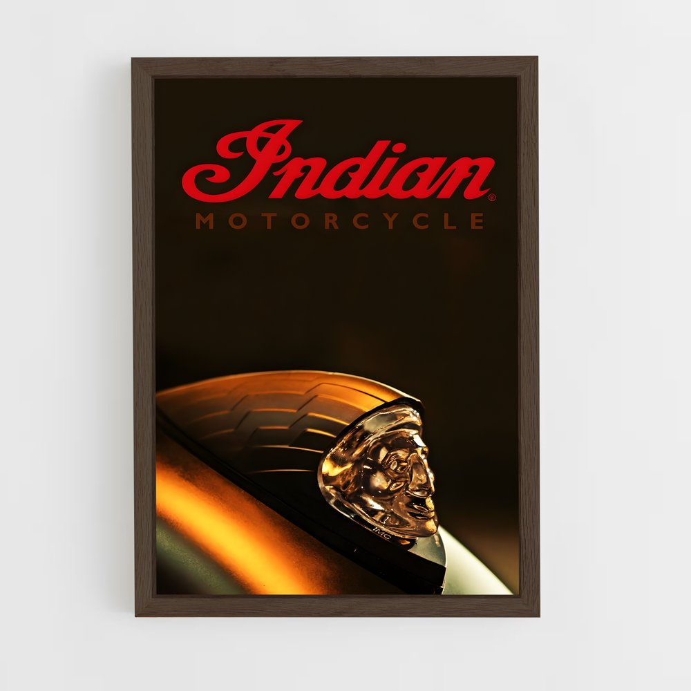 Poster Éclat Vintage – affiche Indian Motorcycle (vue 5)