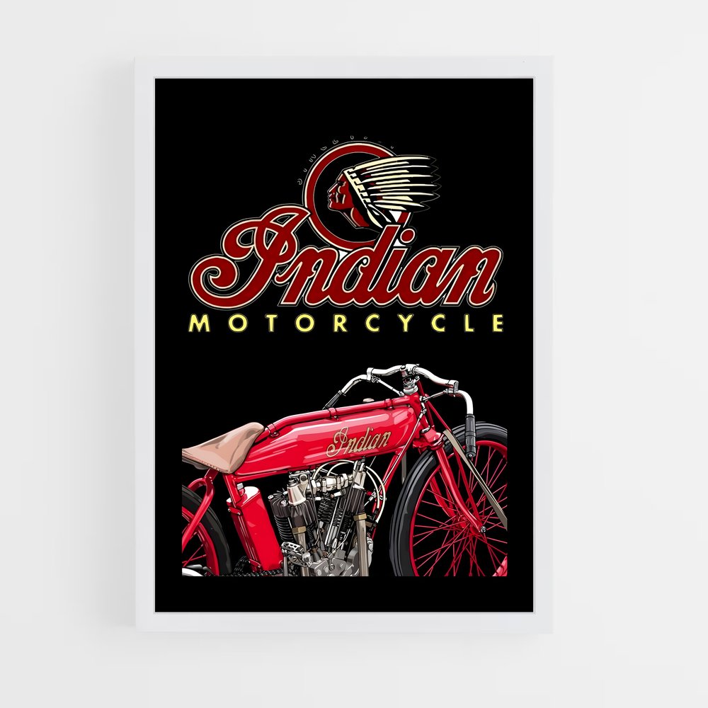 Poster Vintage Cruiser – affiche Indian Motorcycle (vue 3)
