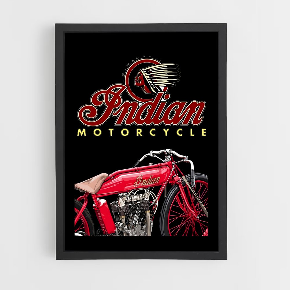 Poster Vintage Cruiser – affiche Indian Motorcycle (vue 2)
