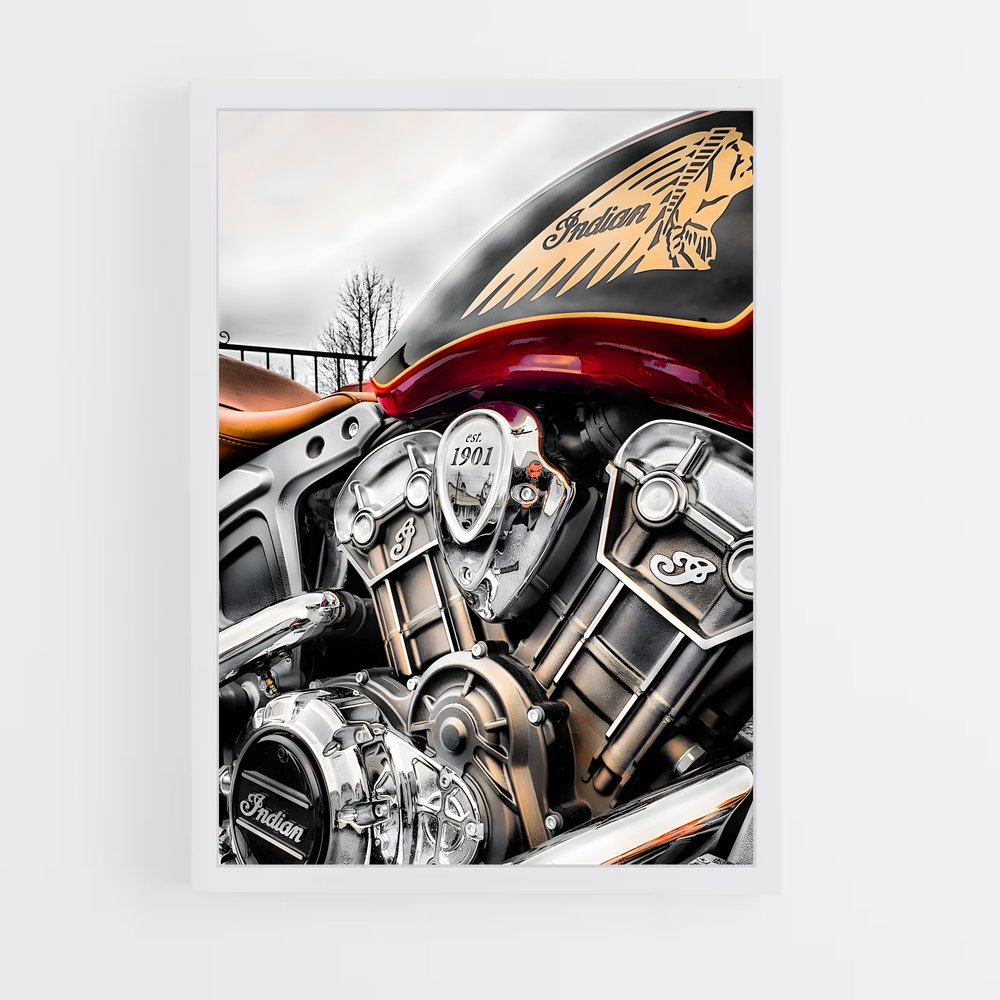 Poster Spirit of Freedom – affiche Indian Motorcycle (vue 3)