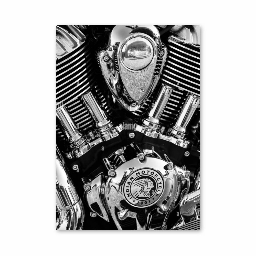 Poster Moteur Vintage