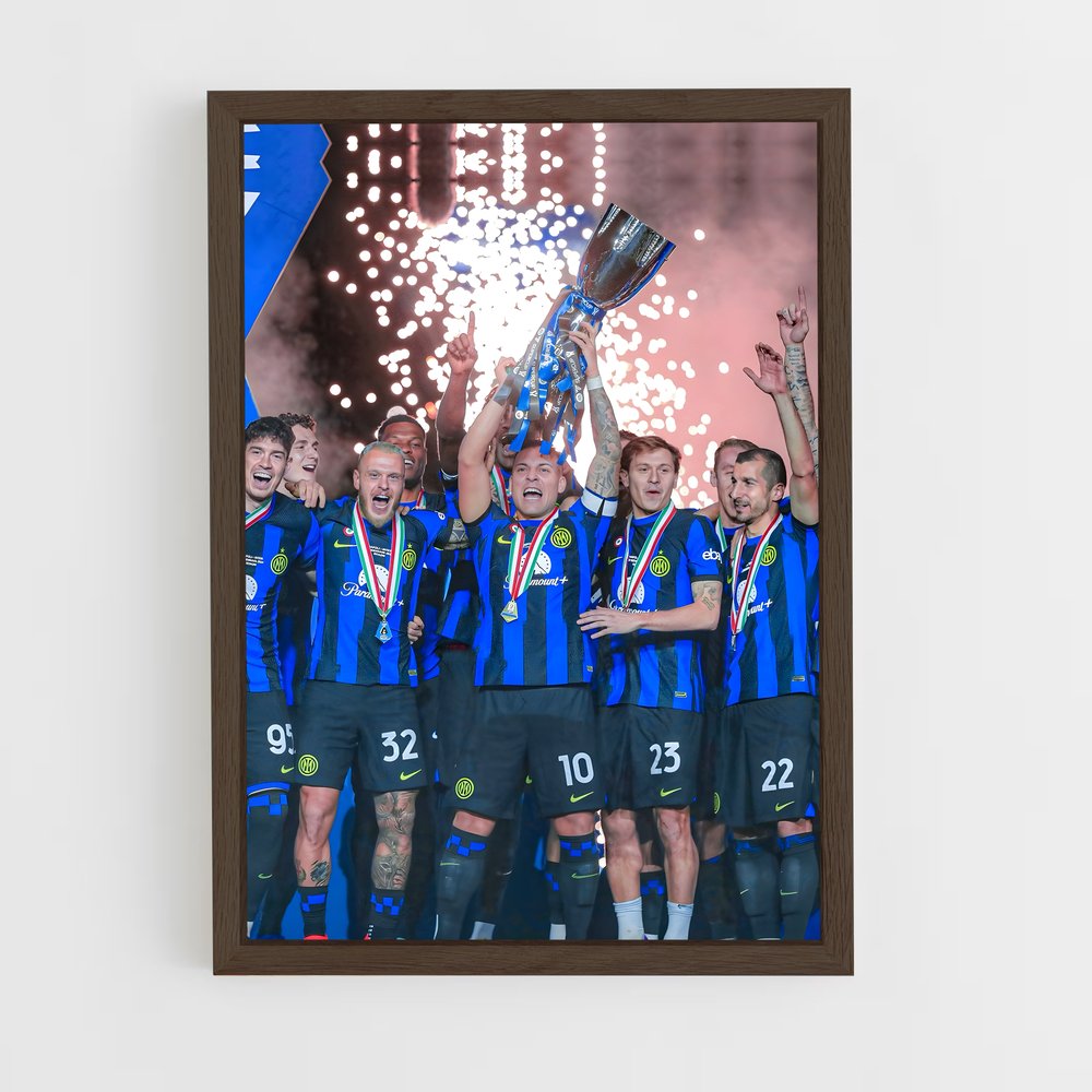 Poster Inter Milan Victoire – affiche Football (vue 5)