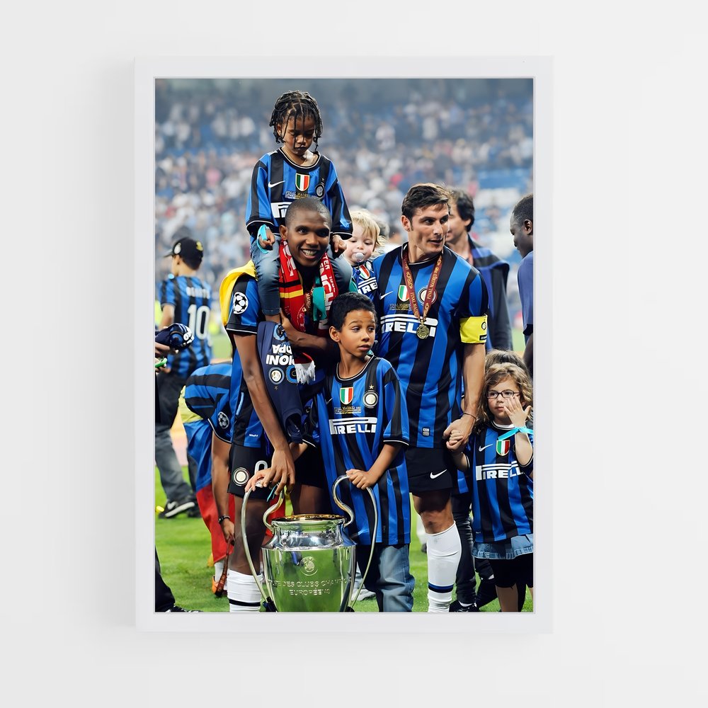 Poster Inter Milan Coupe – affiche Football (vue 3)