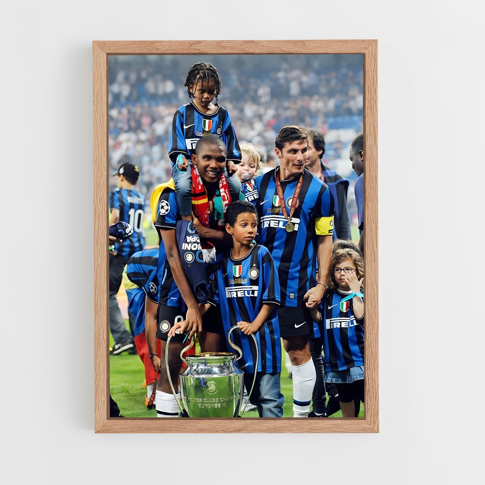 Poster Inter Milan Coupe – affiche Football (vue 4)