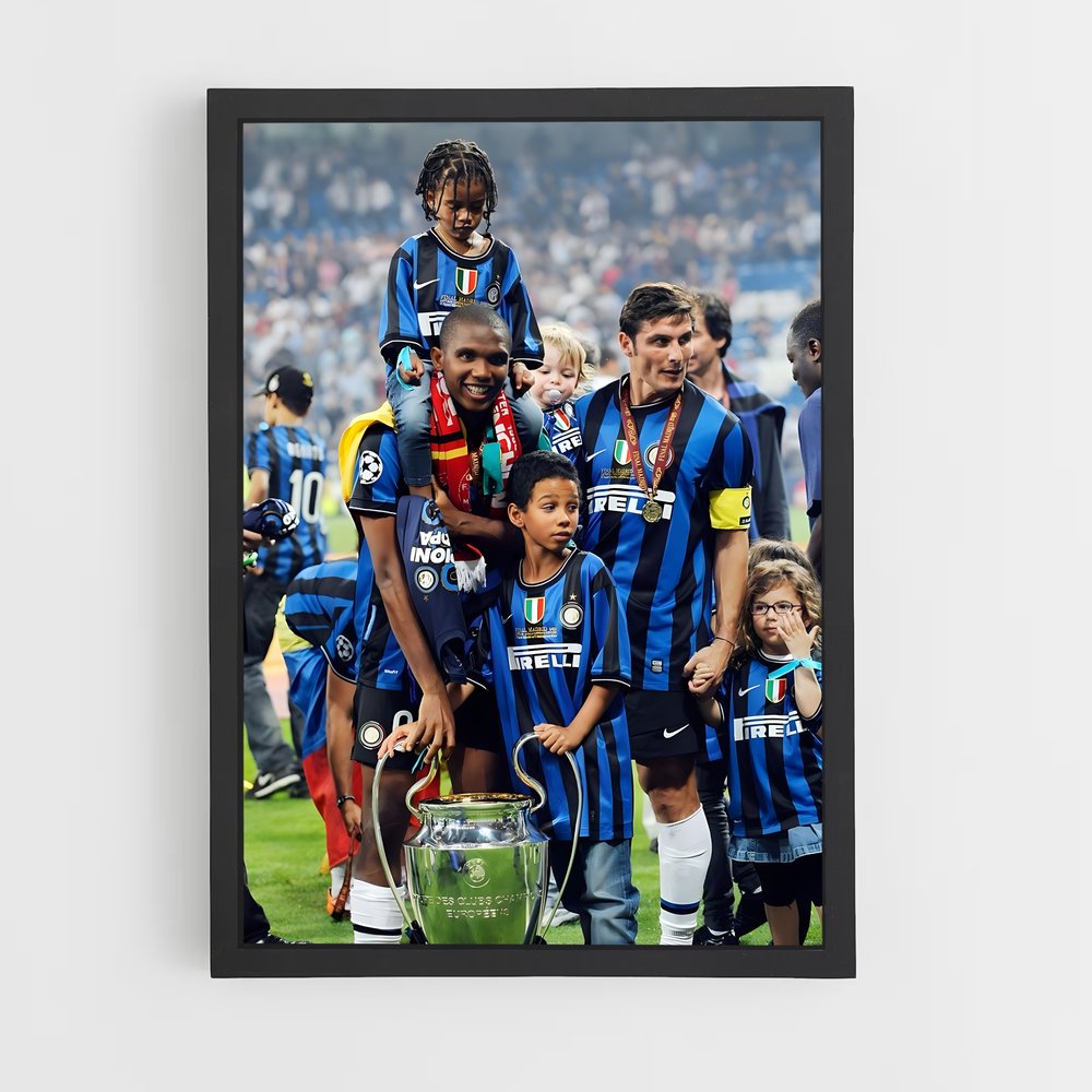 Poster Inter Milan Coupe – affiche Football (vue 2)