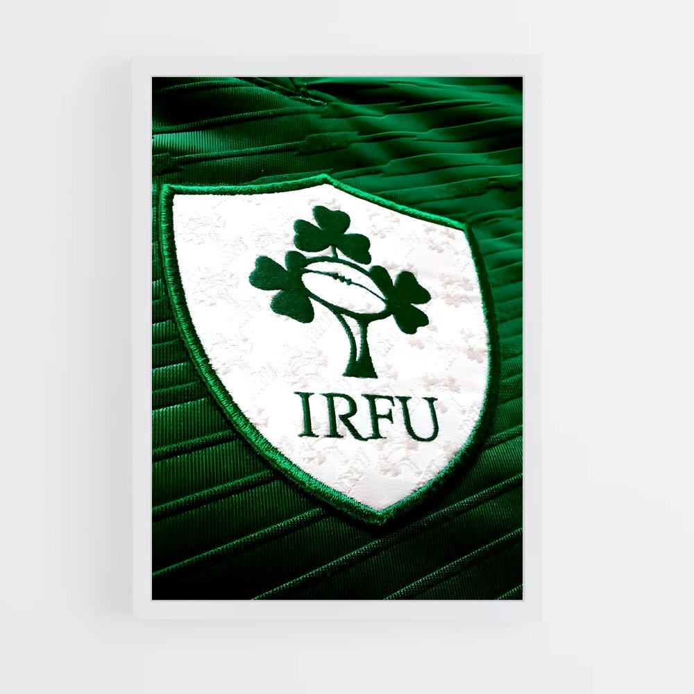 Poster Rugby Irlande (vue 3)