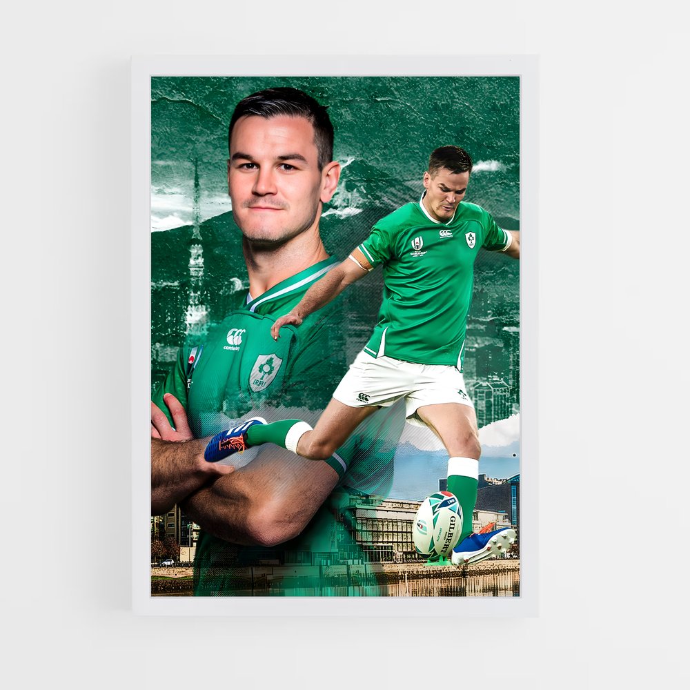 Poster Élan Vert Rugby (vue 3)