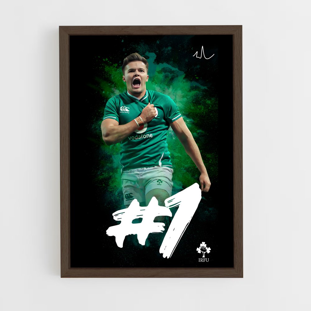 Poster Rugby Irlandais #1 (vue 5)