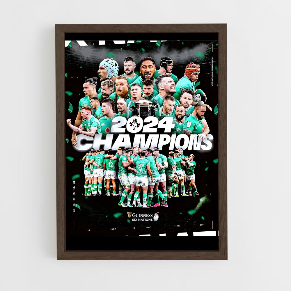 Poster Champions Rugby 2024 (vue 5)