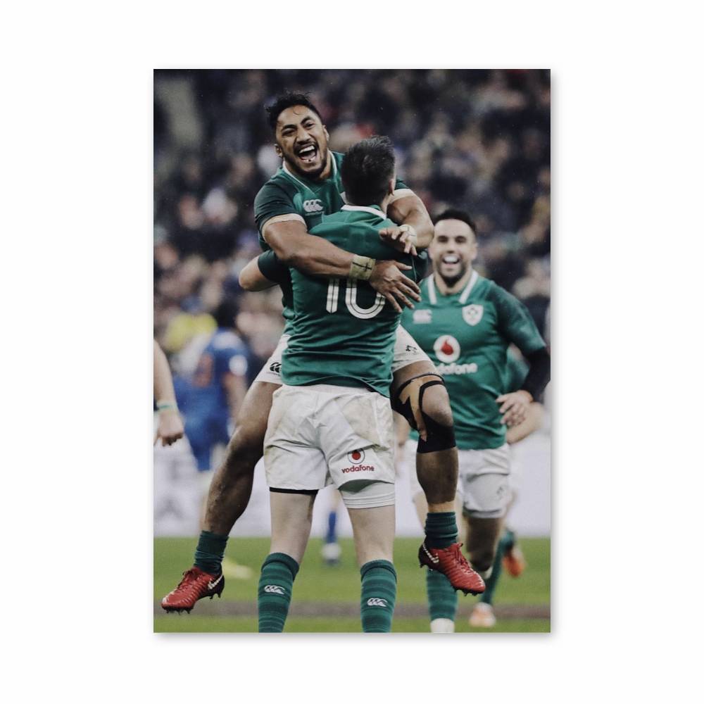 Poster Victoire Rugby Irlande