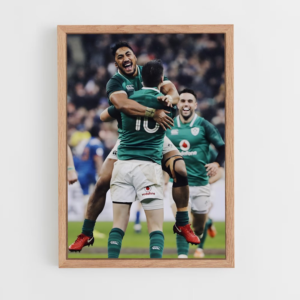 Poster Victoire Rugby Irlande (vue 4)