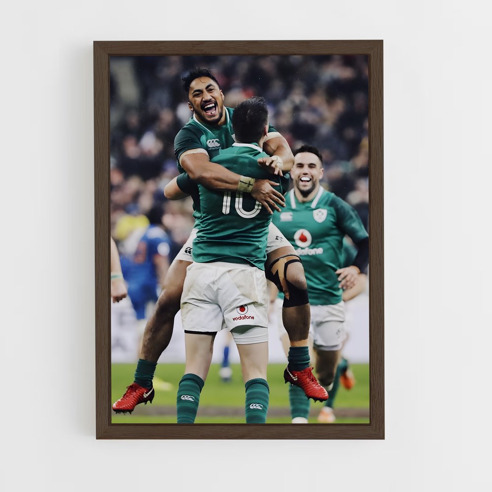Poster Victoire Rugby Irlande (vue 5)