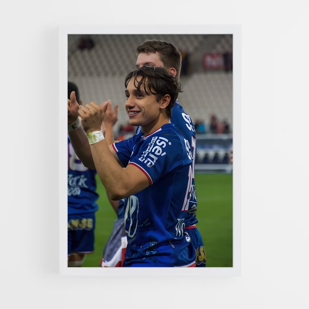Poster Victoire Rugby Italie (vue 3)