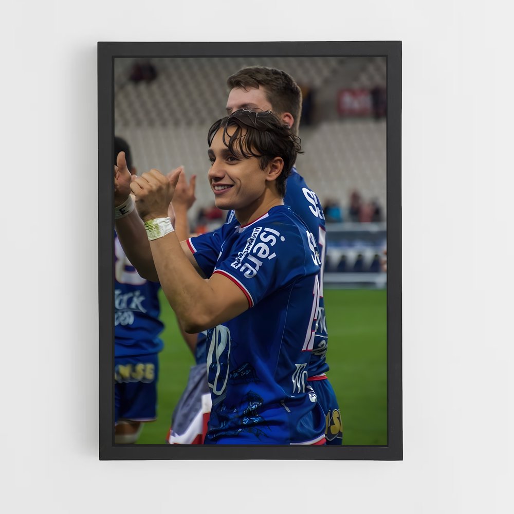 Poster Victoire Rugby Italie (vue 2)