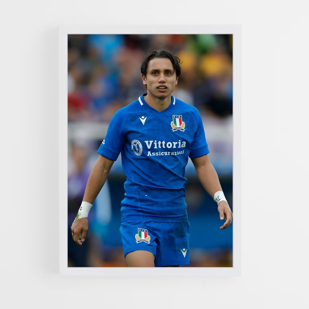 Poster Rugby Italie Passion (vue 3)