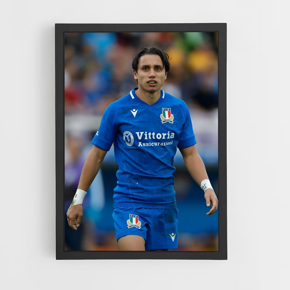 Poster Rugby Italie Passion (vue 2)