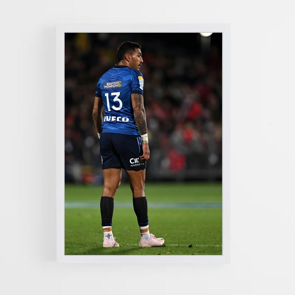 Poster Joueur Rugby 13 (vue 3)