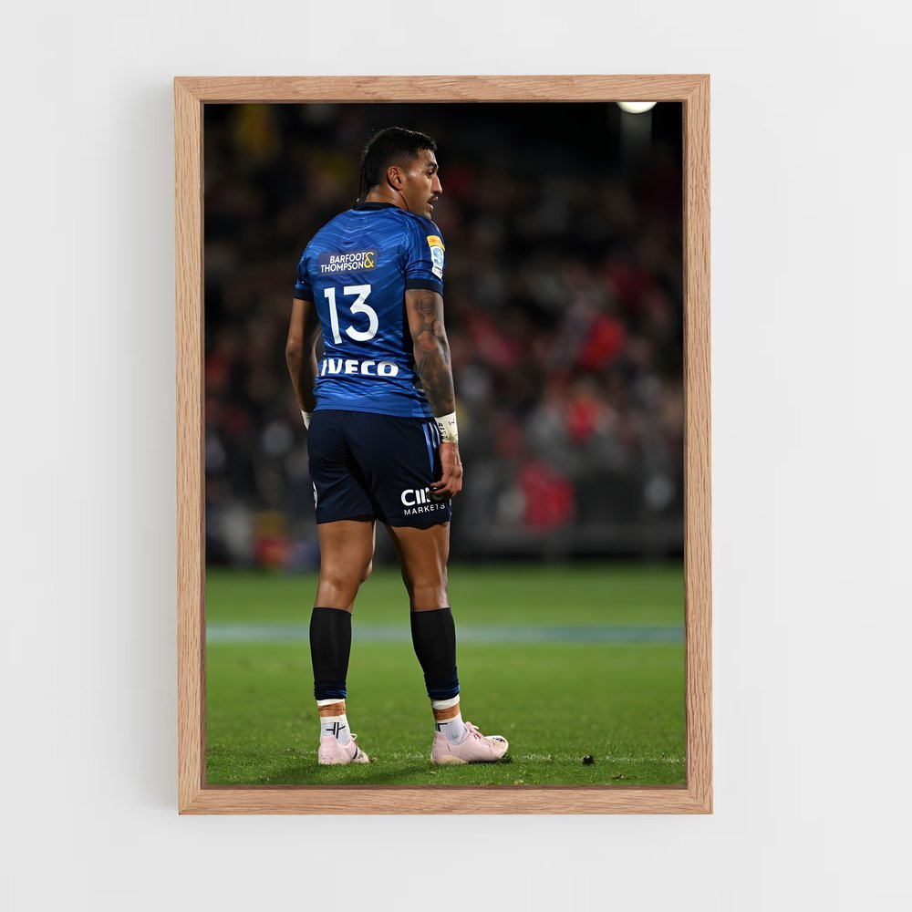 Poster Joueur Rugby 13 (vue 4)
