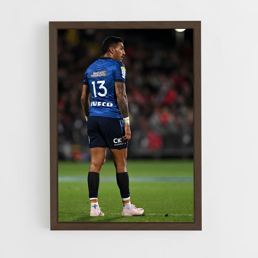 Poster Joueur Rugby 13 (vue 5)
