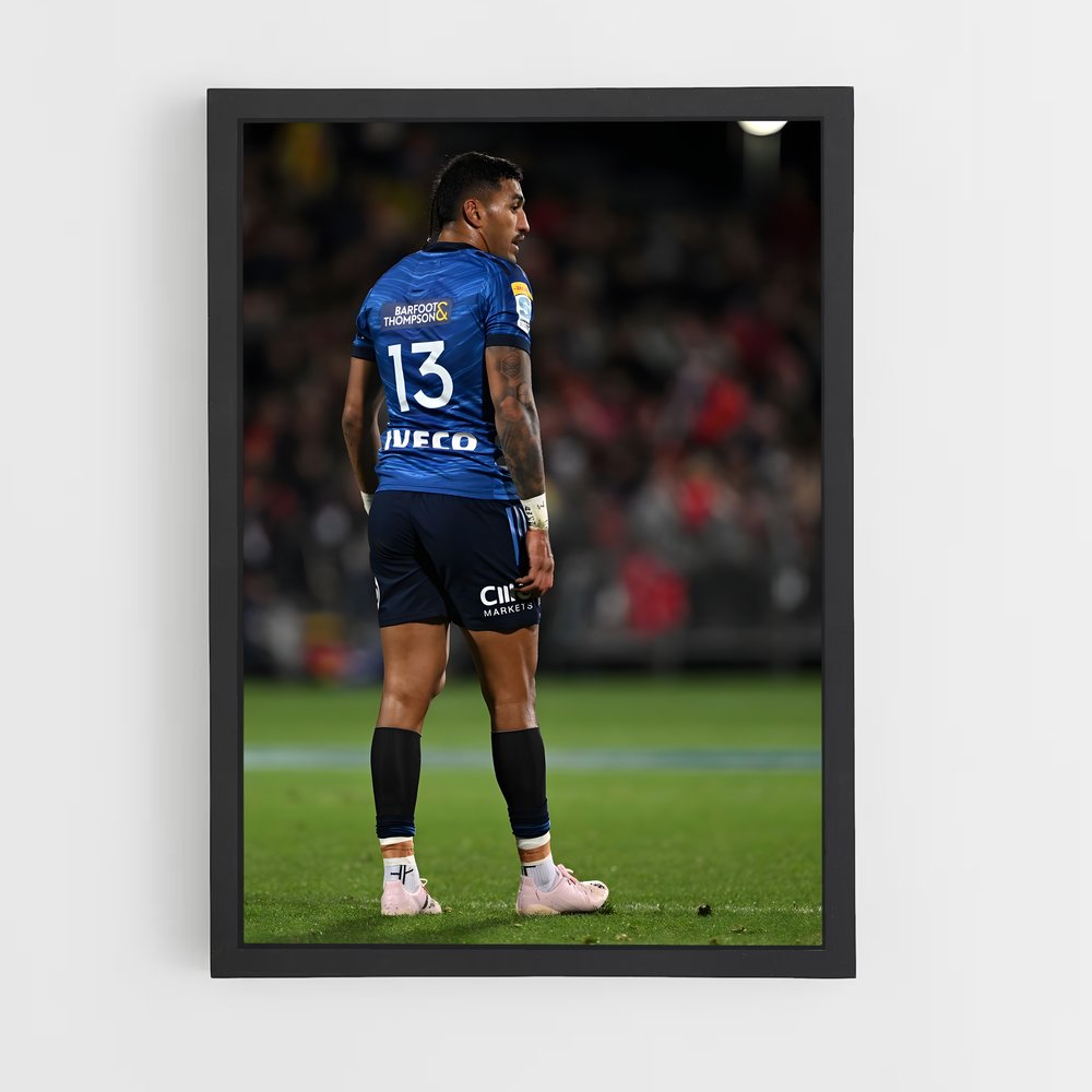 Poster Joueur Rugby 13 (vue 2)