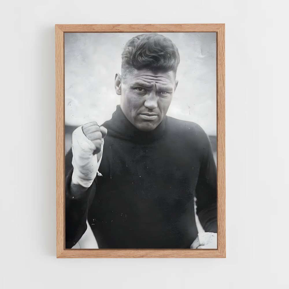 Poster Jack Dempsey Boxe (vue 4)