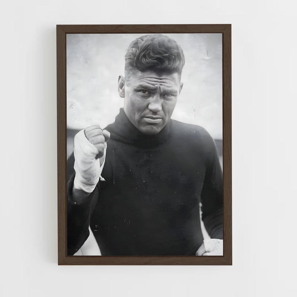Poster Jack Dempsey Boxe (vue 5)