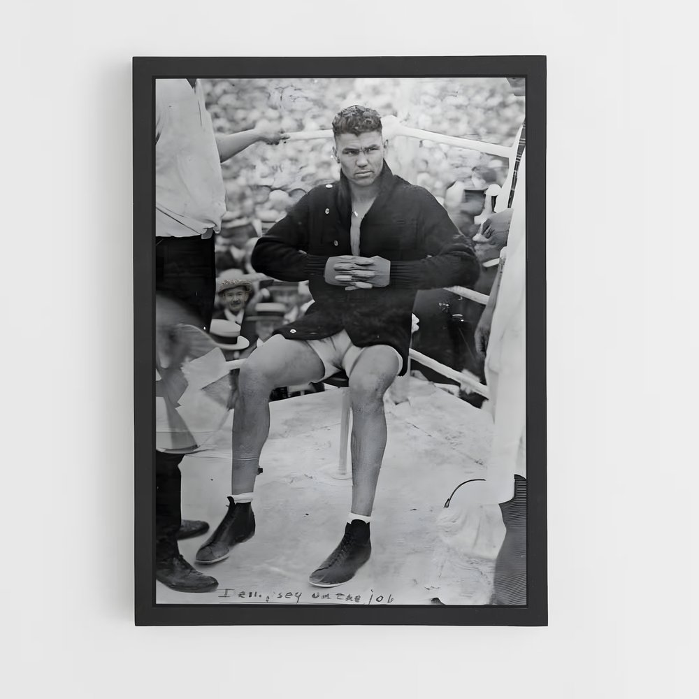 Poster Jack Dempsey Roll – affiche Boxe (vue 2)