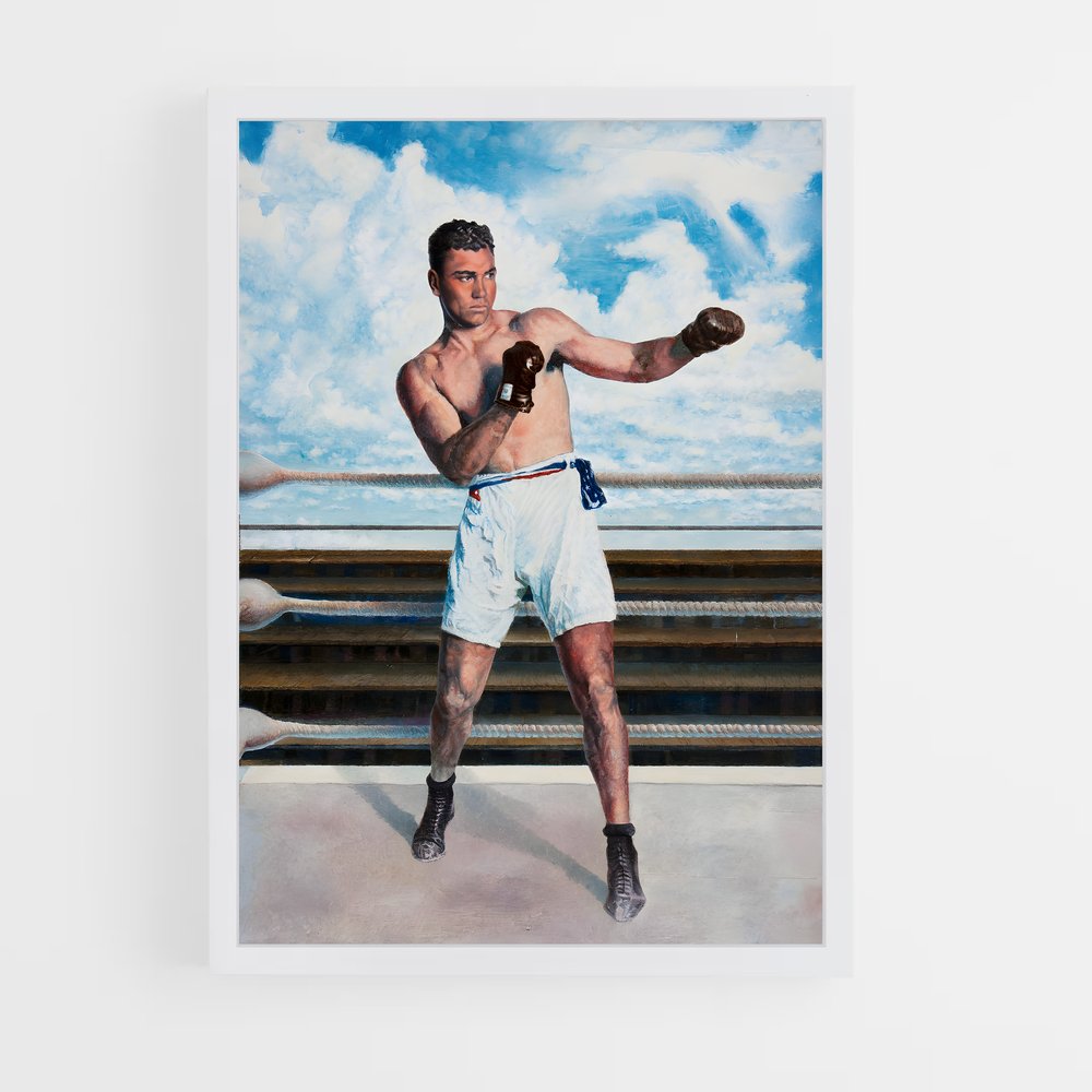 Poster Jack Dempsey Combat – affiche Boxe (vue 3)