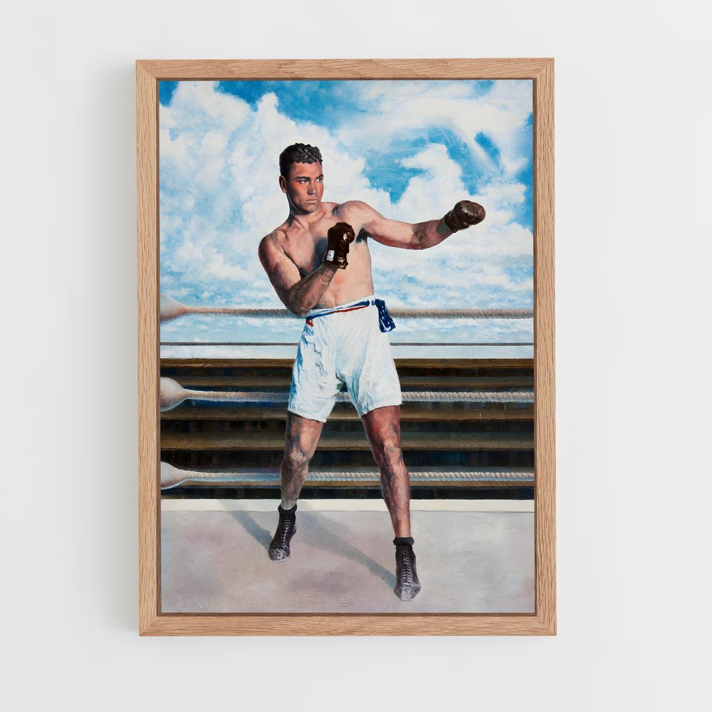 Poster Jack Dempsey Combat – affiche Boxe (vue 4)