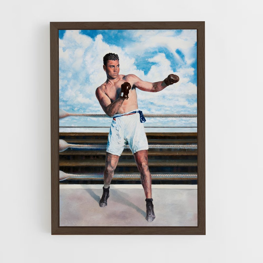 Poster Jack Dempsey Combat – affiche Boxe (vue 5)