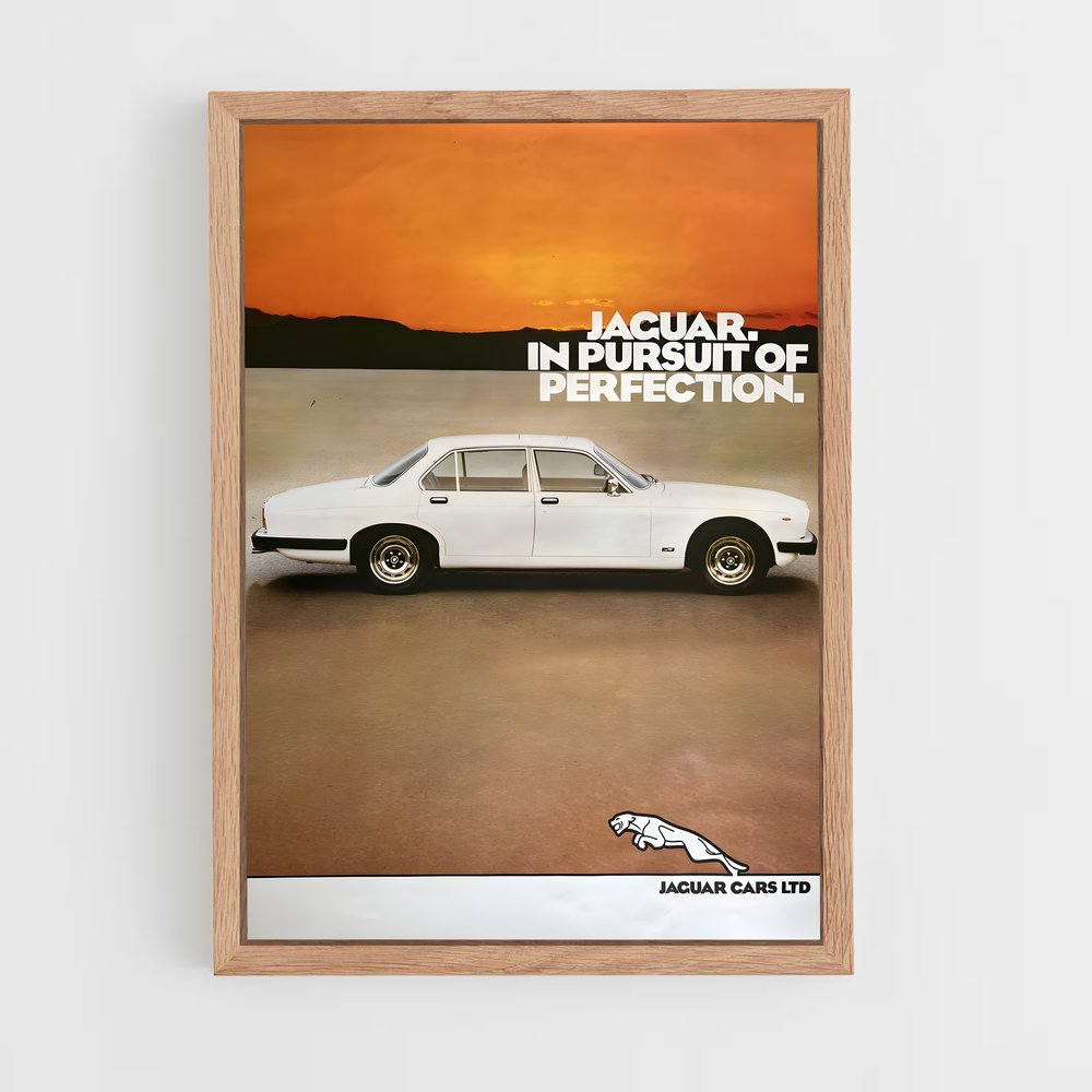 Poster Perfection en Poursuite – affiche Jaguar (vue 4)
