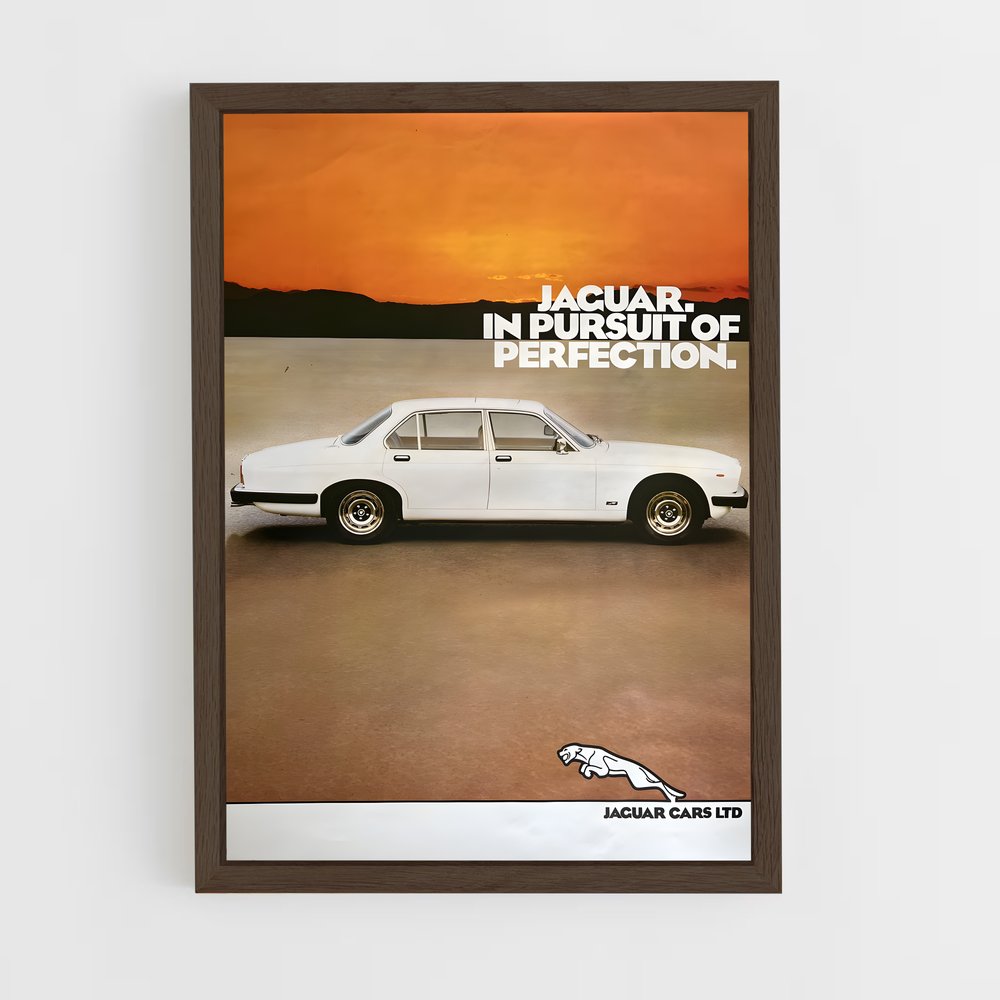 Poster Perfection en Poursuite – affiche Jaguar (vue 5)